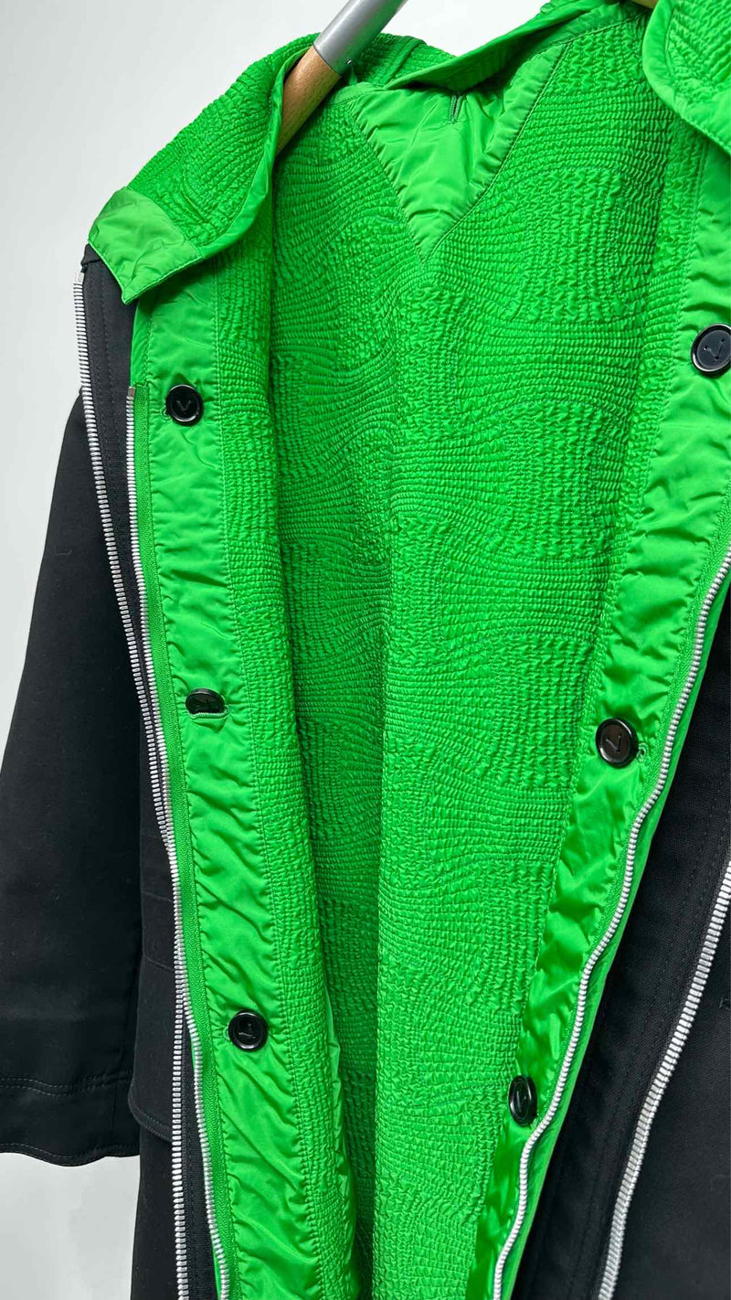 Bottega Veneta 2PC Hooded Coat