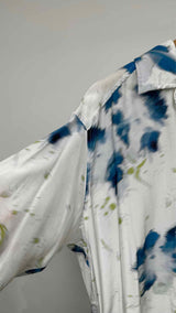 Lemaire S/S Floral Satin Shirt