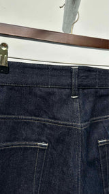 Jil Sander + High-waisted Wide Jeans