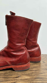 GUIDI Flat Zip Boots