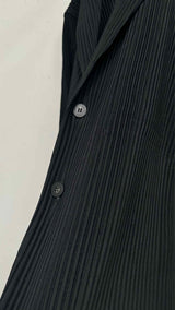 Homme Plisse Pleated Blazer Jacket