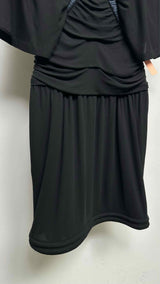 Chanel Knee-Lined Bow Crystal Heart CC Dress
