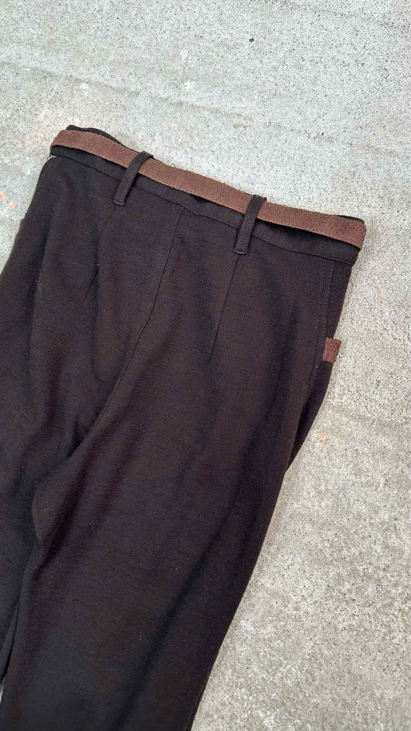 Fendi Suede Docking Knit Set-up