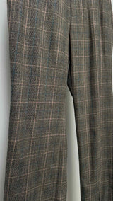 Gucci Plaid Wool Pants