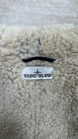 Stone Island Painted Sherling Coat Jacket