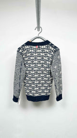 Thom Browne Fair Isle Jacquard Cardigan