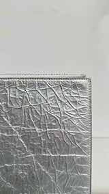 Margiela Cracked-effect Double-side Clutch Bag