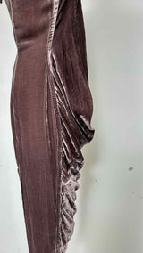 Rick Owens Velvet Long N/S Dress