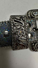 B.B. Simon Studded Glitter Belt