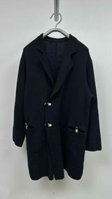 Yohji Yamamoto Pour Homme Double-breasted Knit Coat