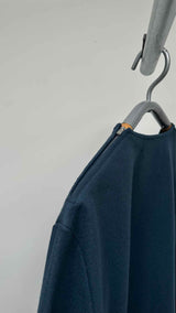 Jil Sander Shoulder-zip Wool Over Top