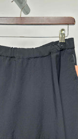 Black Comme Des GarÃ§ons Ruffle-Detail Long Skirt
