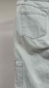 Sandy Liang Wide Cargo Jeans