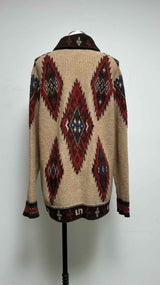 RRL South Western Hand Knitted Ranch Cardigan