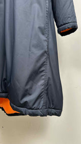 Comme Des Garcons Shirt Back-logo Hooded Anorak Puffer Coat