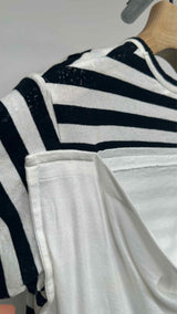 Comme Des Garcons S/S Upside-down Docking Border Top