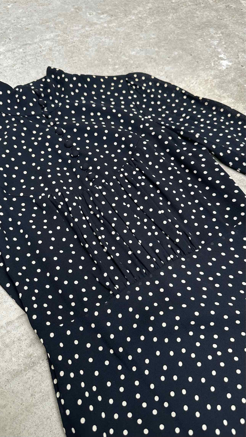 Saint Laurent Polka-dot Dress