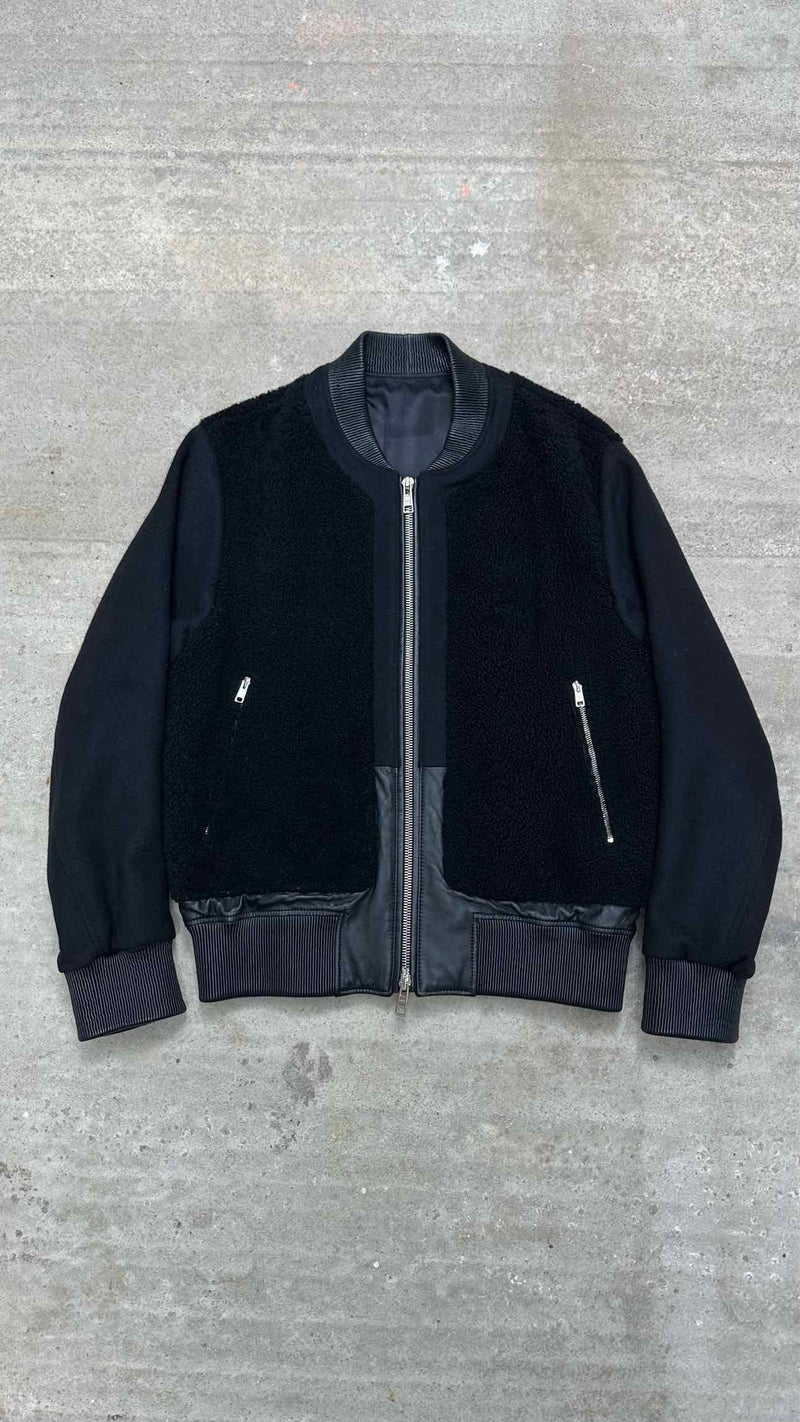 Tim Coppens Sherling/Leather Bomber Jacket