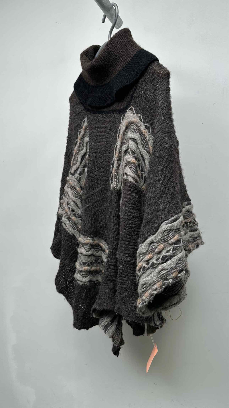 Bernhard Willhelm Cape-knit High-neck Cape