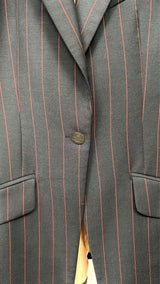 Vivienne Westwood Red Label Pin-stripe Long Blazer Jacket