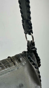 Anthony Luciano Crocodile Messenger Bag