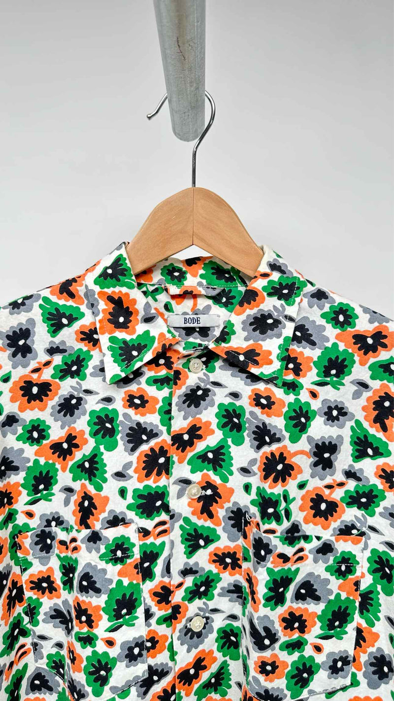 Bode S/S Floral Shirt