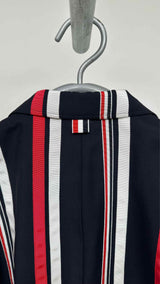 Thom Browne Metal-button Striped Sack Jacket