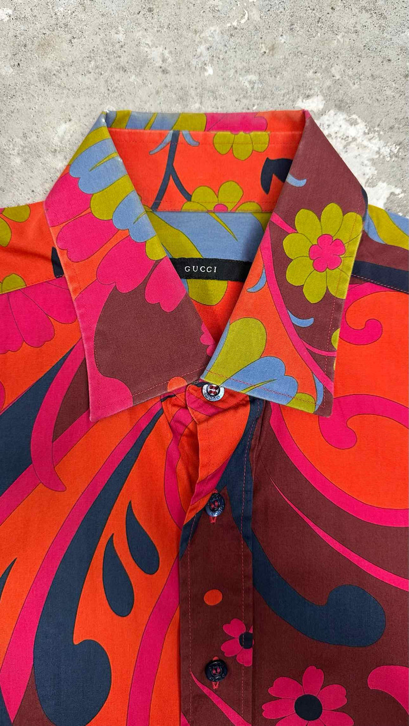 Gucci Floral Shirt