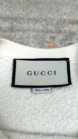 Gucci Lam Patch Logo Oversized Sweatshirt