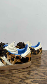 Wales Bonner X Adidas Pony Leopard Sneakers