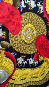 Hermes Casques et Plumets Silk Scarf