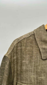 Ziggy Chen Linen Workers Shirt Jacket