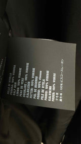 PRADA Cocoon Leather Coat