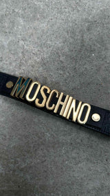 Moschino Logo Dog Collar