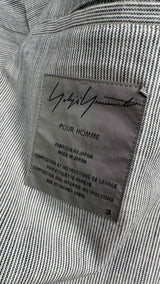 Yohji Yamamoto Pour Homme Stripe Blazer Jacket