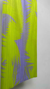 Pleats Please Botanical Pleated Skirt