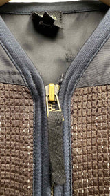 Jean Paul Gaultier Homme Zip-up Hybrid Mesh Jacket