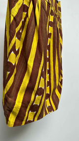 Marni Stripe/Dot Pencil Skirt