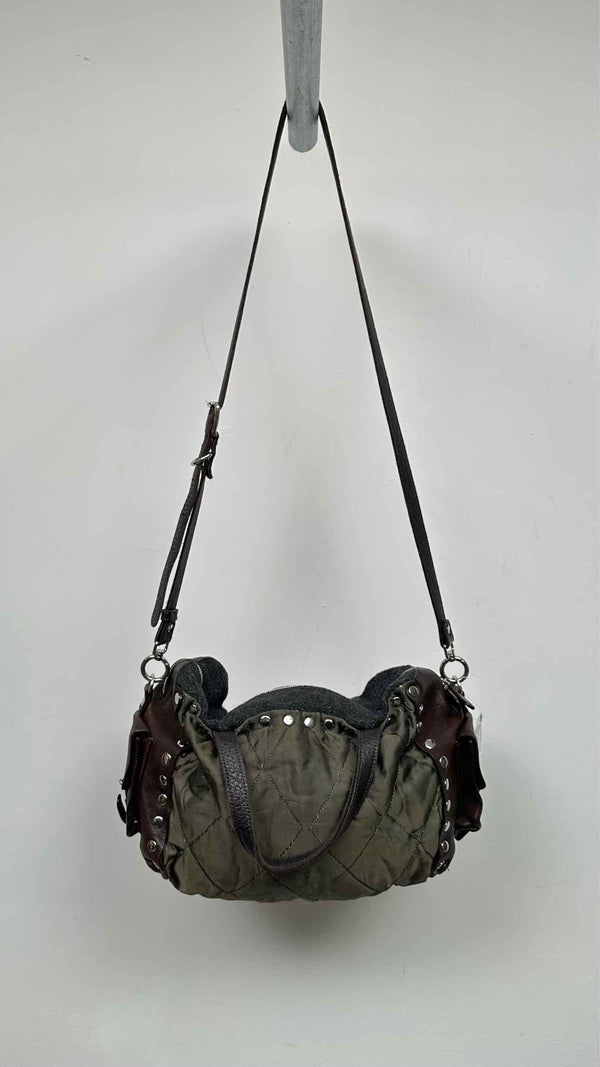 Marni Studded Multi-fabric Shoulder Bag