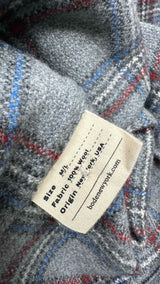 Bode Centennial Plaid Wool Shirt