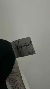 Yohji Yamamoto Pour Homme High-neck Buckled Sheer Top