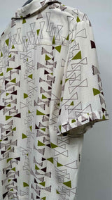 Vintage S/S Printed Sailing Shirt