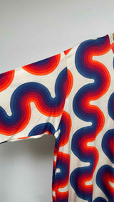 Dries Van Noten X Verner Panton Wavy-stripe T-shirt