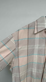 Lemaire S/S Camp-collar Checked Shirt