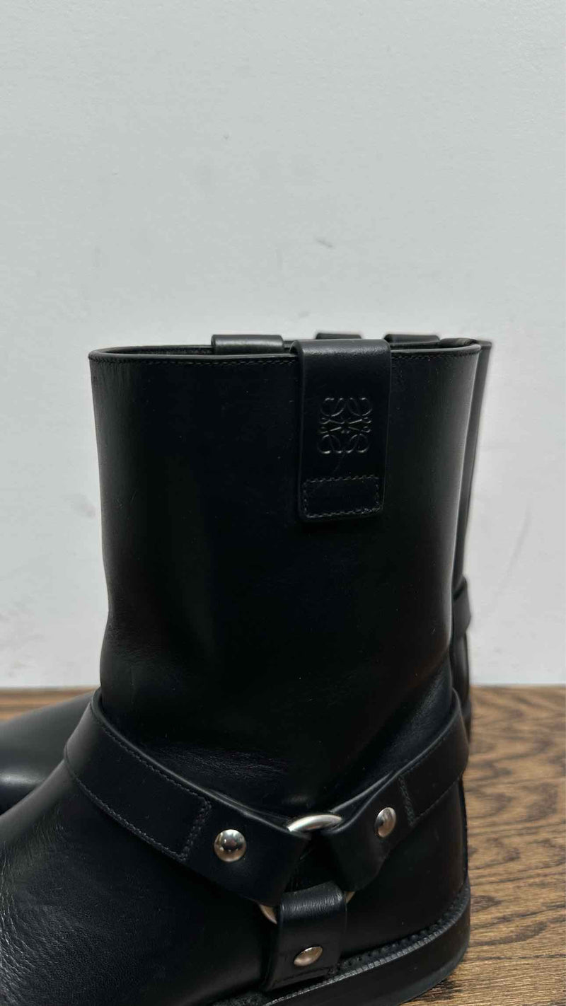 LOEWE Harnes Bikered Boots