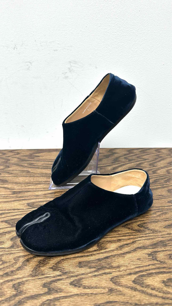 Margiela Velvet Tabi Shoes