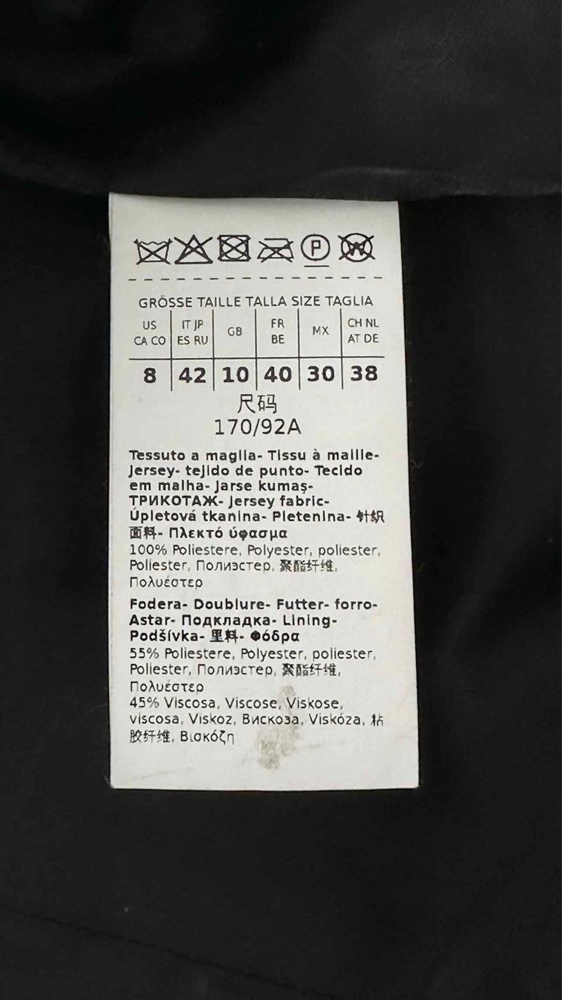 'S Max Mara Velcro Faux-fur Coat