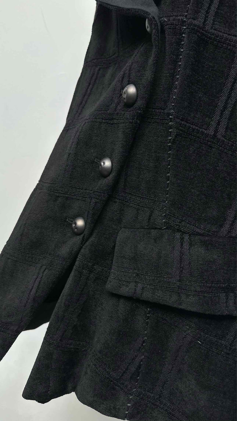 Masnada Patchwork Velvet Jacket