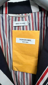 Thom Browne Metal-button Striped Sack Jacket