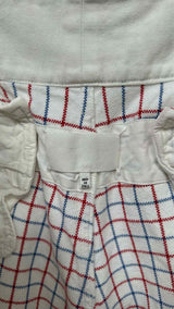 Margiela Plaid Cotton-tweed Shorts